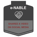 e-NABLE Video Shared on Social Media